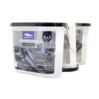Meadows Home Dehumidifier Charcoal 3 x 720ml