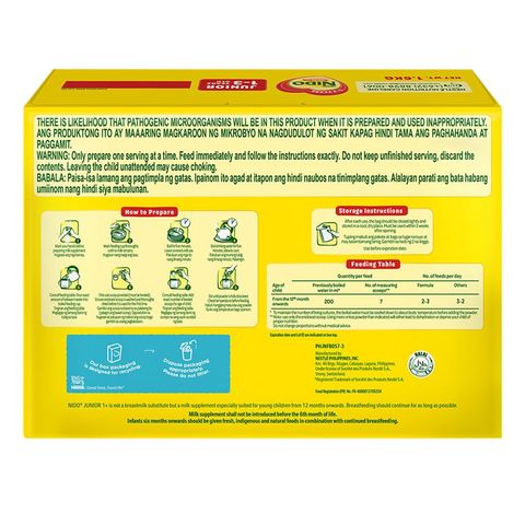 Nido Jr. Growing Up Milk 1.6kg