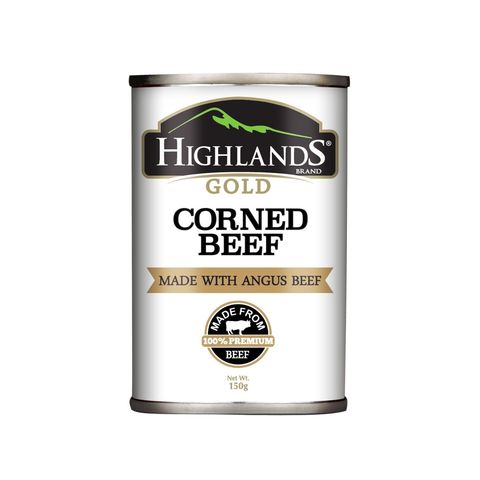 Highlands Corned Beef Gold 150G