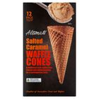 Altimate Salted Caramel Waffle Cones 170g