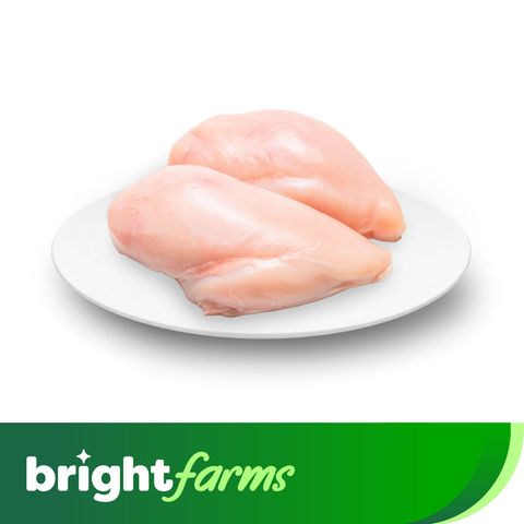 brightfarms Skinless chicken Breast Fillet 1kg (Frozen)