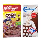 KELLOGGS Coco Galaxy 300g + Cowhead Chocolate Milk 1L