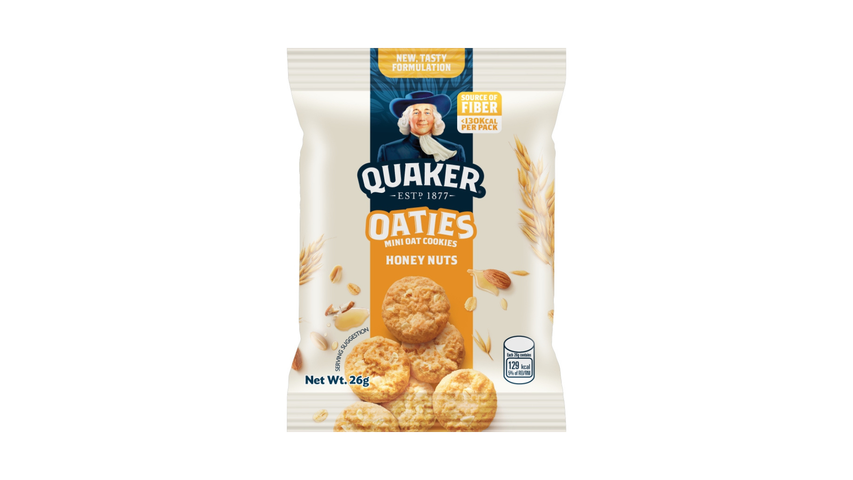 Quaker Oaties Honey Nuts 26g