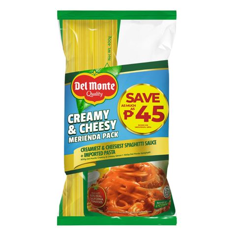 Del Monte Creamy Cheesy Spaghetti Sauce & Pasta 900g