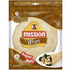 Mission Wraps Whole Wheat 270g
