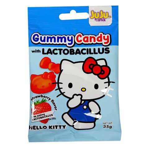Juju Gummy Candy with Lactobacillus Hello Kitty 35g