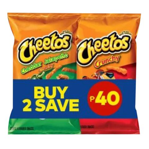 Cheetos Crunchy + Jalapeno 215g Save 40