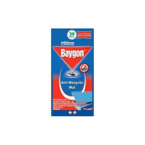 Baygon Mat Anti-mosquito Dengue 30 Pieces