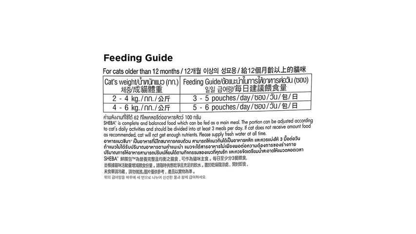 Sheba Pouch Tuna & Salmon 70g