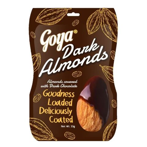 Goya Dark Almonds 33g