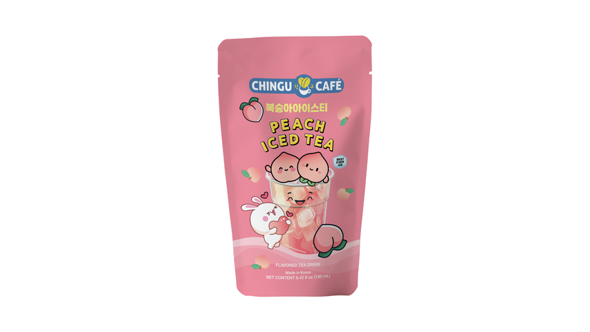 Chingu Cafe Peach Iced Tea 190ml