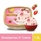 Selecta Supreme Ice Cream Strawberries n' Cream 1.3L