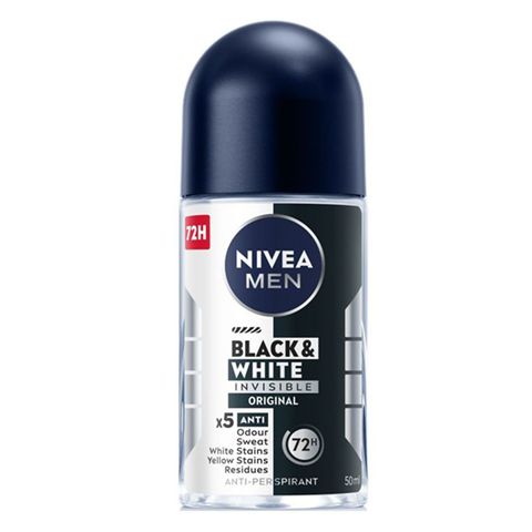 Nivea Men Black & White Original Roll-on Deodorant for Men 50ml