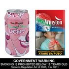 Winston Dynamic Mix 20 Pieces + San Miguel Flavored Beer Lychee 330ml