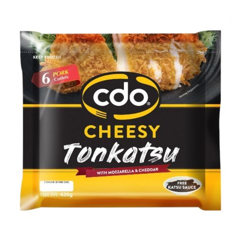 CDO Premium Cheesy Tonkatsu 420g