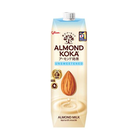 Glico Almond Koka Unsweetened Almond Milk 1L