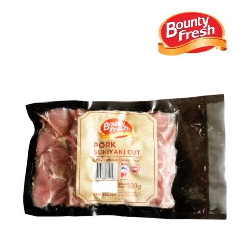 Bounty Fresh Pork Sukiyaki Cut 500g (Frozen)