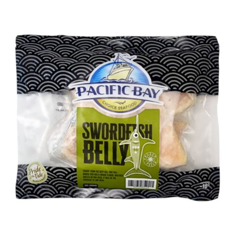 Pacific Bay Swordfish Belly 300g (Frozen)