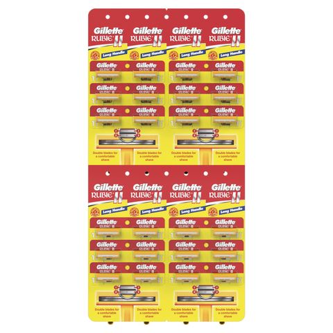 Gillette Rubie 2 Hangcard Razor