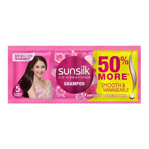 Sunsilk Smooth & Manageable Shampoo 15MLx12'S