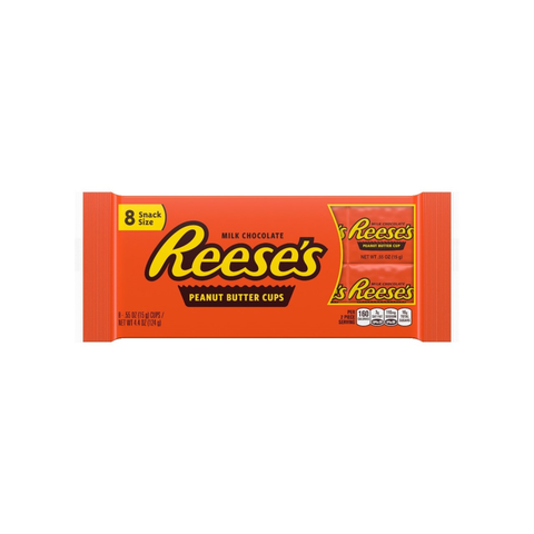 Reese's Snack Size Peanut Butter Cups 124g