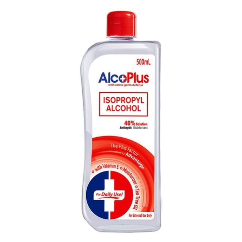 Alcoplus Isopropyl Alcohol 40% Red 500ml
