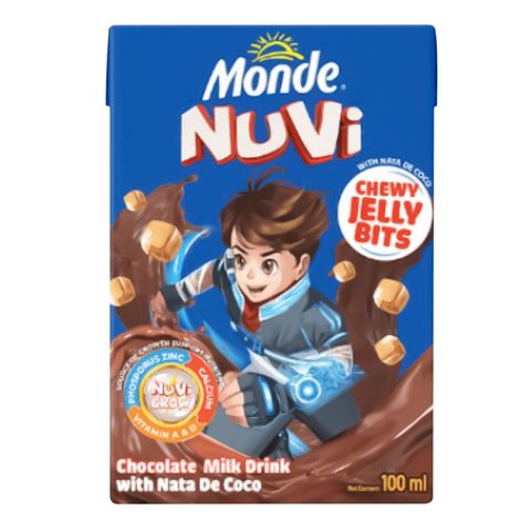 Monde Nuvi Chocolate Milk Drink with Nata de Coco 100ml