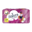Sisters Pantyliner Indvdlly Wrp Lng 20pcs