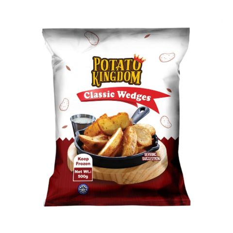 Potato Kingdom Classic Wedges 500g