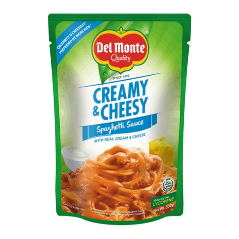 Del Monte Cheesy & Creamy Spaghetti Sauce 500g