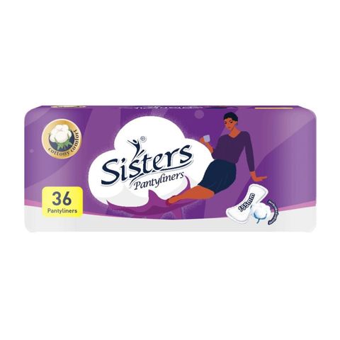 Sisters Pantyliner Mega Pack 36+4S