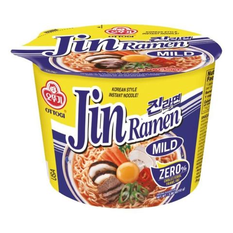 Ottogi/Otoki Jin Ramen Mild Big Bowl 110g