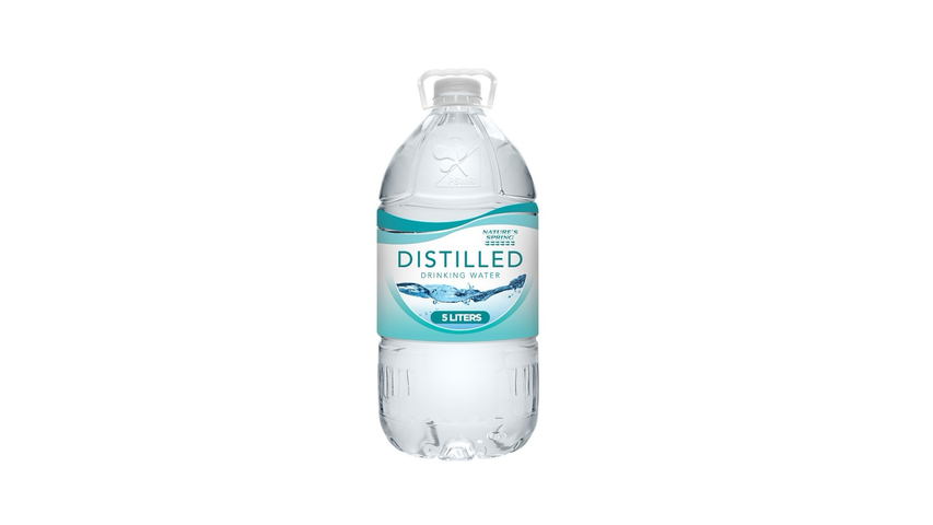 Nature's Spring Distilled Water 5L