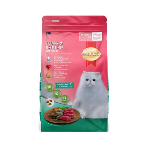 Smartheart Cat Adult Tuna & Shrimp 1.2kg