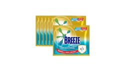 Breeze Anti Bacterial Powder Detergent 60G x 6