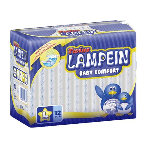 Lampein Baby Basic Diaper XL 12s