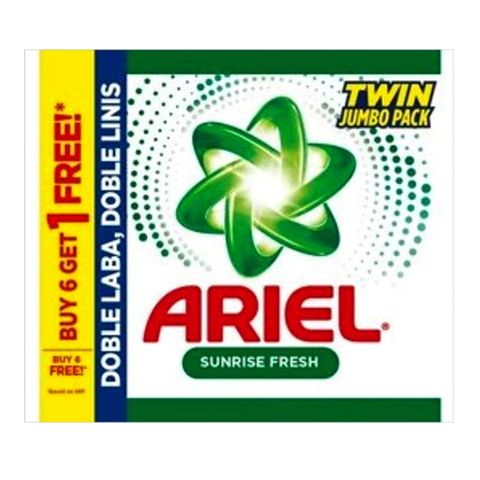 Ariel Sunrise Fresh Base Jumbo (Buy 6 Get 1 Free) 7 x 66g