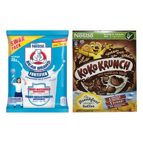 Bear Brand Swak Pack 8 x 33g + Koko Krunch 330g + + +