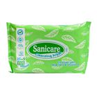 Sanicare Bamboo Fibers Cleansing Wipes 40 Sheets