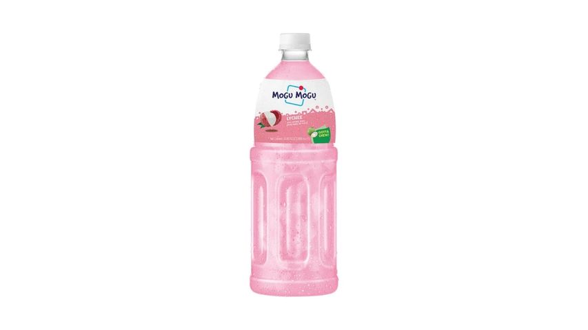 Mogu Mogu Lychee Juice With Nata de Coco 1L