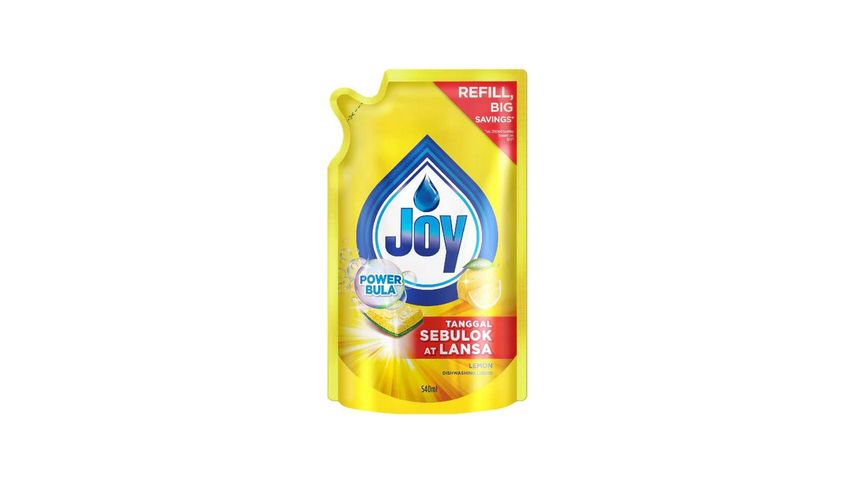 Joy Dishwashing Liquid Lemon Refill 540ml