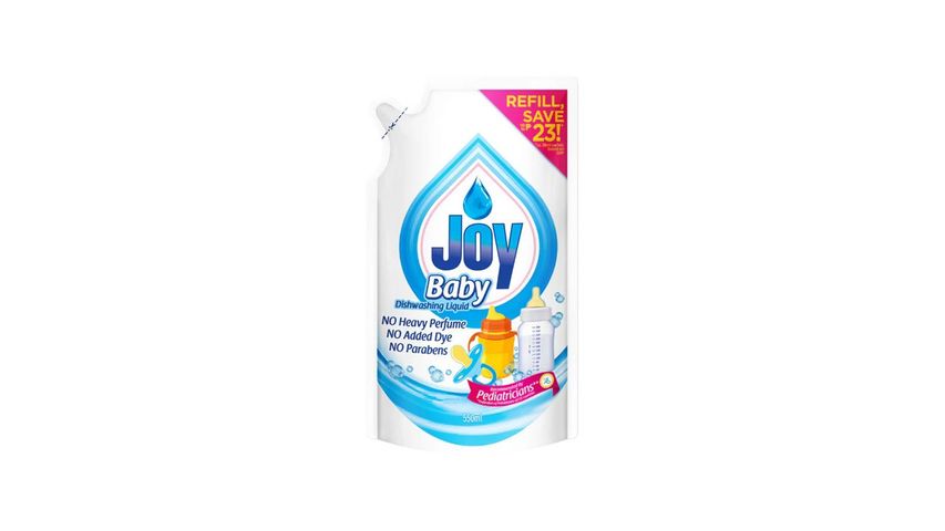 Joy Dishwashing Liquid Baby Refill 550ml