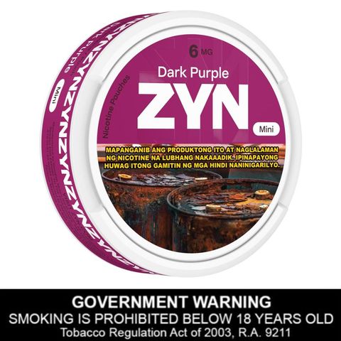Zyn Dark Purple Can 6mg