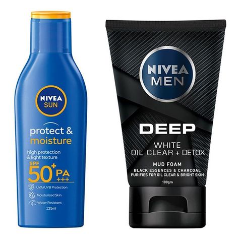 Pamper Pack for Dad: Facial Wash and Sunscreen Bundle
