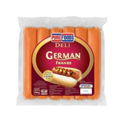 Deli German Franks Hotdog 500G