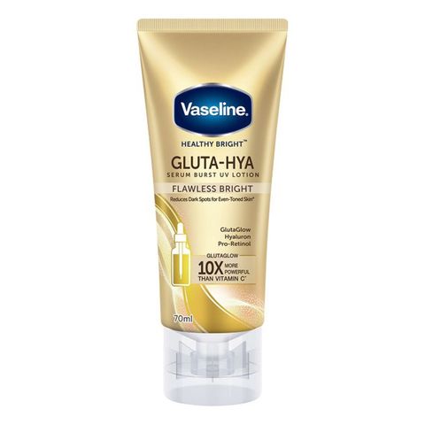 Vaseline Gluta-hya Serum Burst Lotion Flawless Bright 70ml
