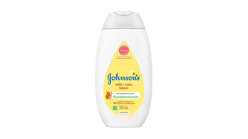 Johnson's Baby Lotion Milk+Oats 200ml