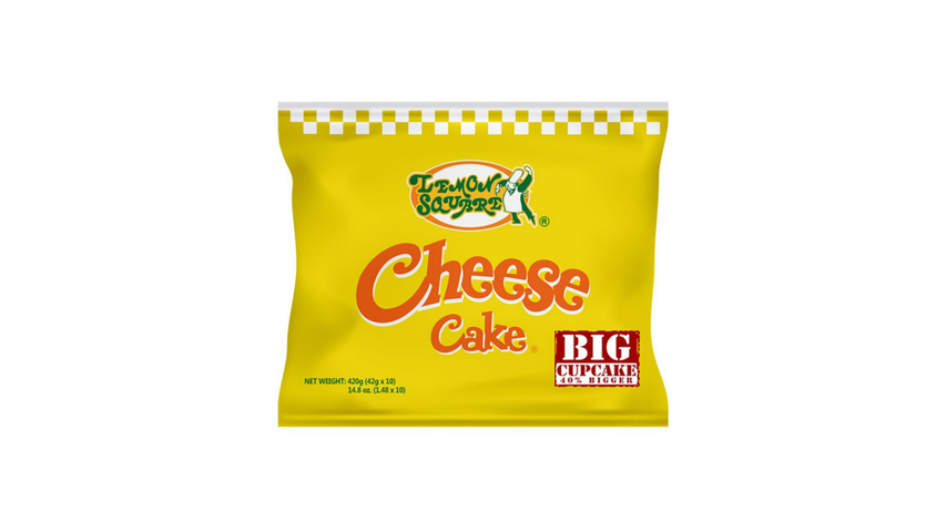 Lemon Square Cheese Cake (40% Bigger) 10 x 42g