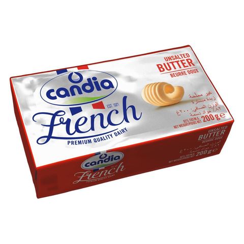 Candia Butter Unsalted 200g