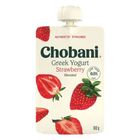 Chobani Greek Yogurt Strawberry Pouch 140g